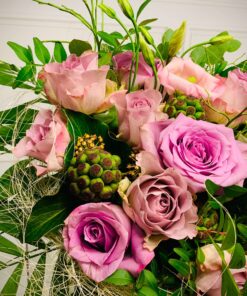 Blumen als Strauß in fliederfarben
