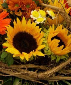 Strauss mit Sonnenblumen