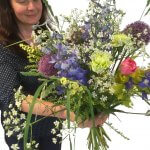 frischer Wiesenstrauß