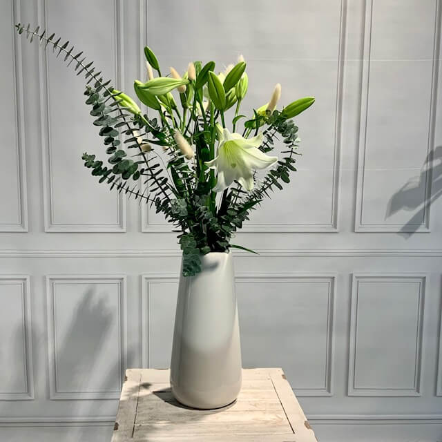 Blumenstrauß - elegante weiße Lilien