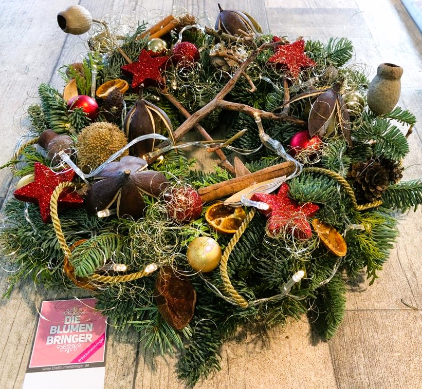 Natur Adventskranz