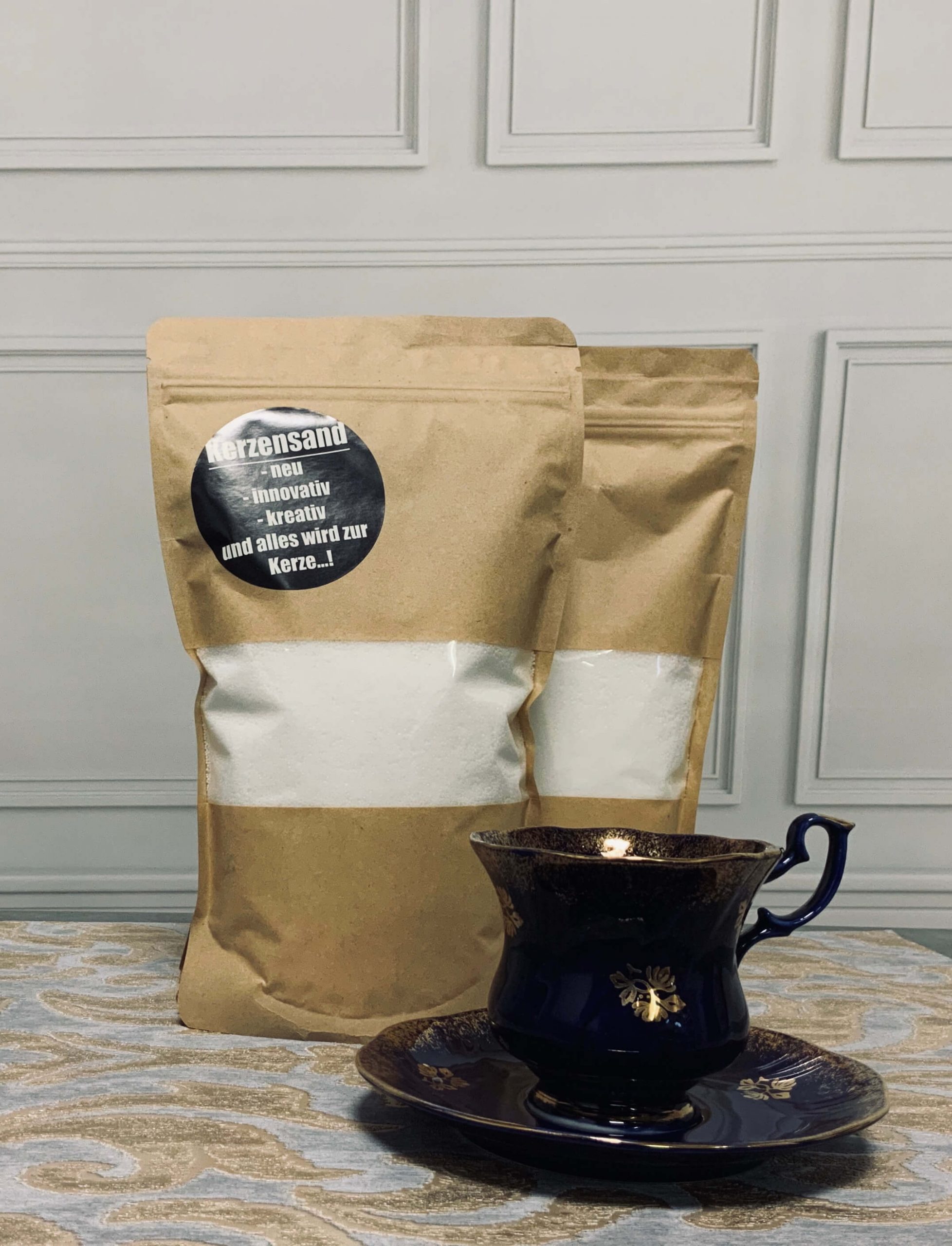 Kerzensand Wachsgranulat 500g Tüte