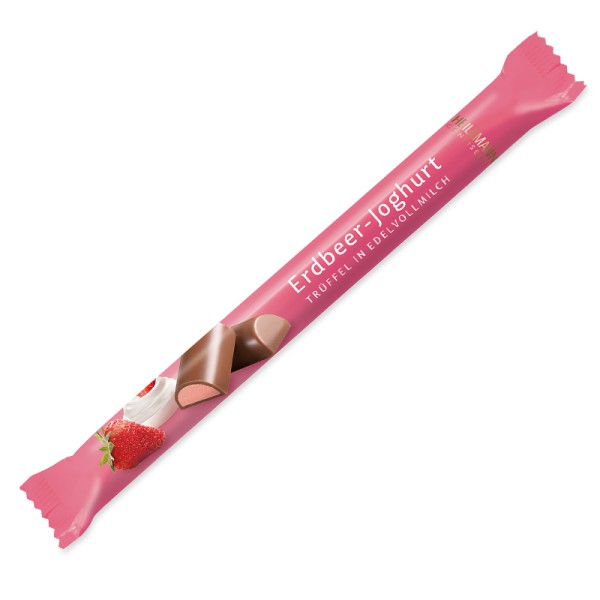 Erdbeer Jougurt Stik mit Schokolade