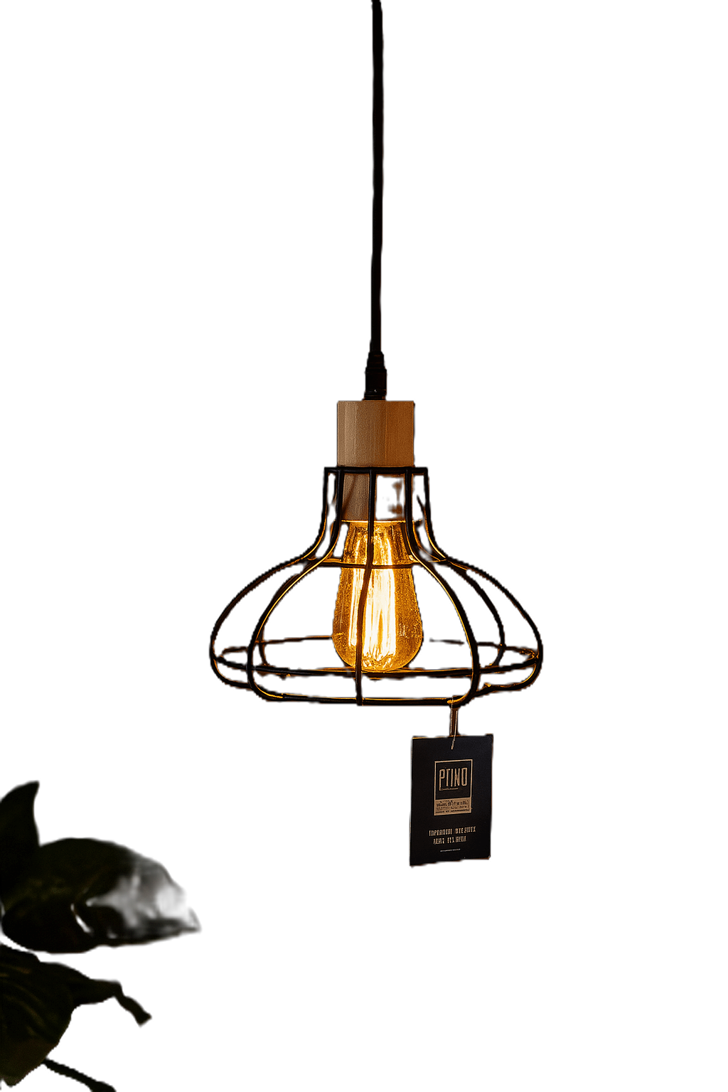 Lampe vom PTMD zum an die Decke hängen