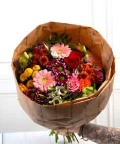 prachtvoller Blumenstrauß bunt