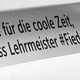gerade und klar