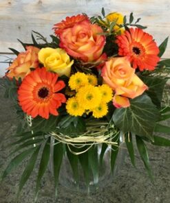Blumenstrauß gelb orange